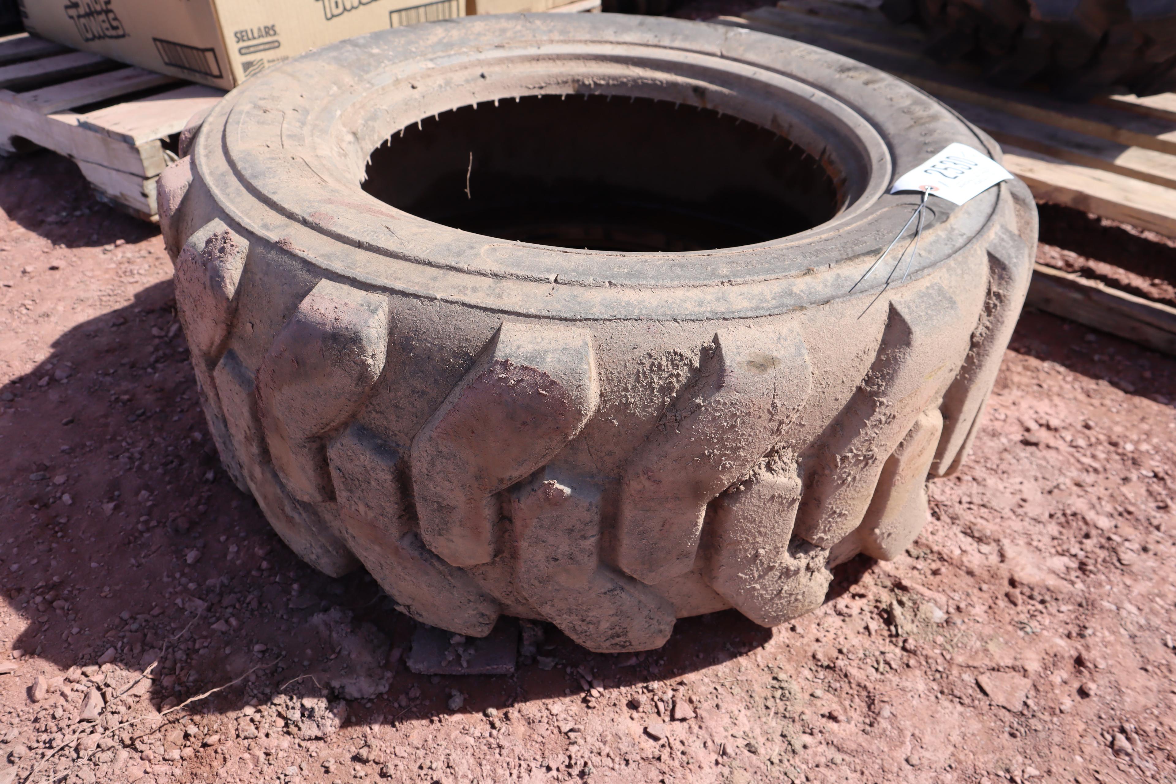 Used 10-16.5 Skid Steer Tire