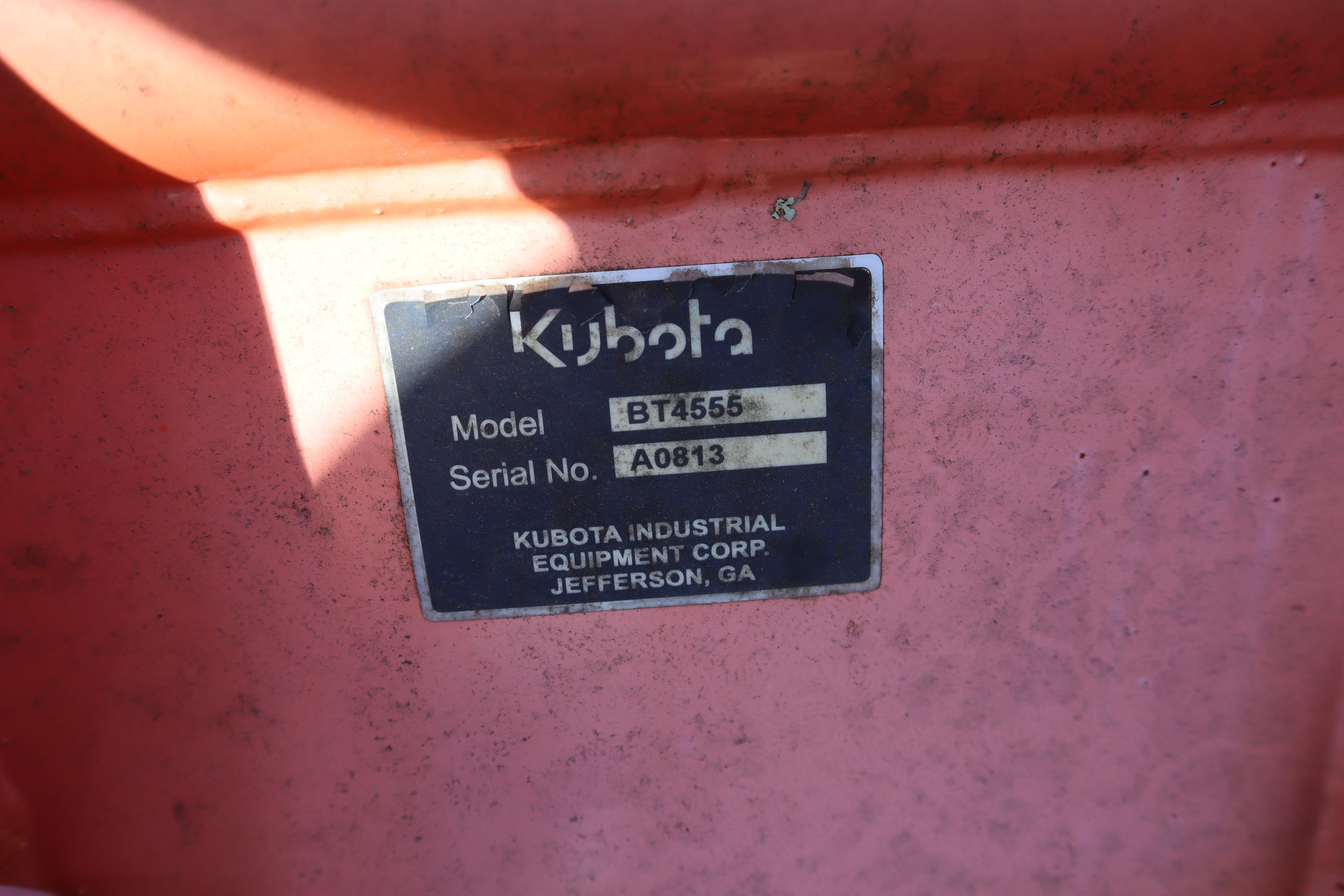 BT4555 Kubota Quick Attach Bucket