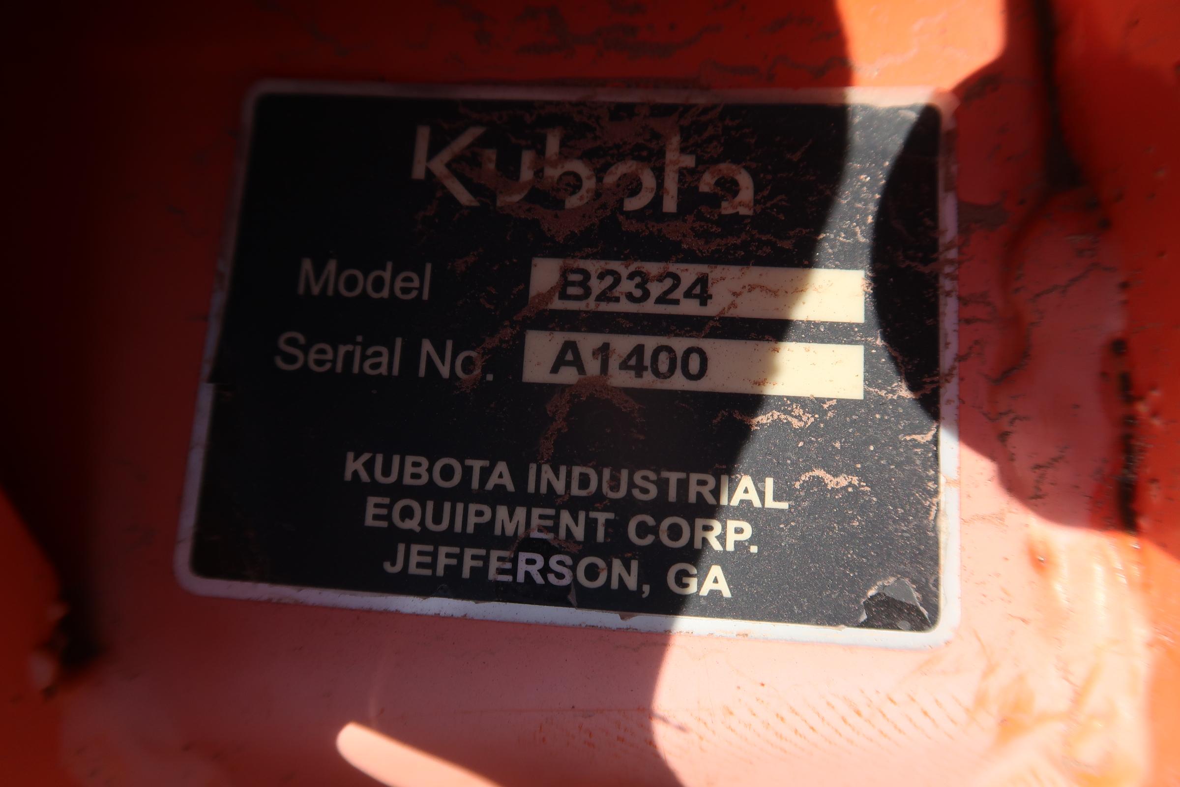 Kubota B2324 54" QT Bucket
