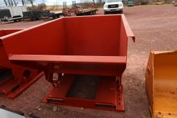 Brand New 2 CY Self Dumping Hopper With Fork Pockets