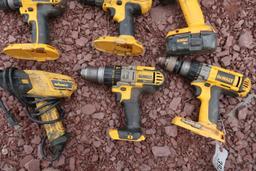 5 Dewalt Cordless Tools