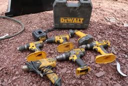 5 Dewalt Cordless Tools