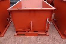 Brand New 1.5 CY Self Dumping Hopper With Fork Pockets