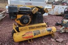 Titan Industrial Gas Powered Air Compressor