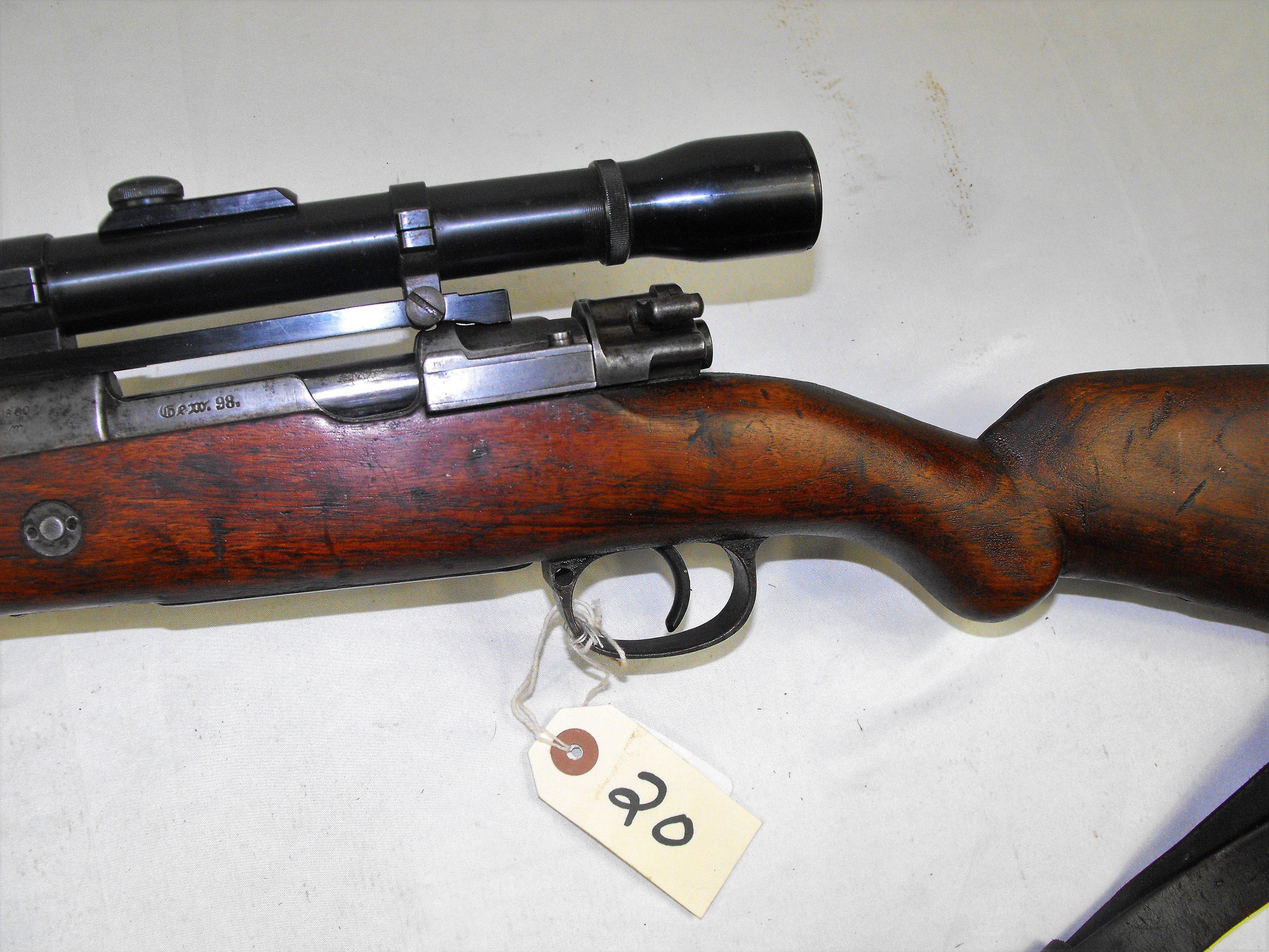 GERMAN GEN 98 7.92X57 MAUSER BOLT ACTION