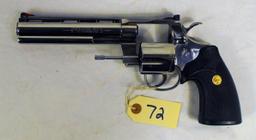 COLT PYTHON 357 MAG 6-SHOT DOUBLE ACTION “BRIGHT STAINLESS” REVOLVER