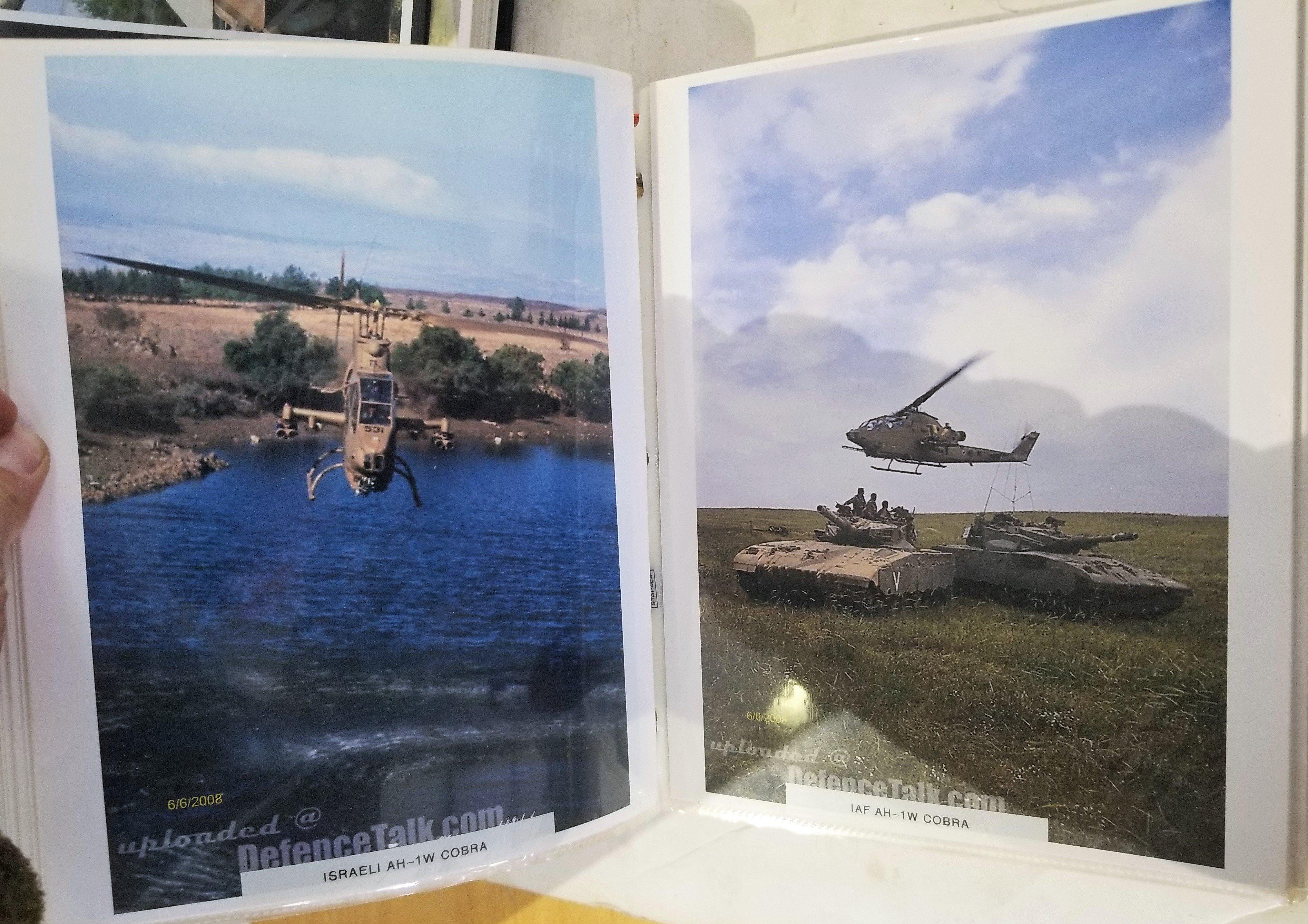 Three (3) Photo Albums of Military Tanks