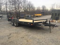 2006 Emerson Flatbed Equipment Trailer 7'x18'