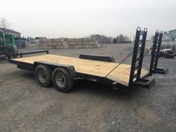 2006 Emerson Flatbed Equipment Trailer 7'x18'