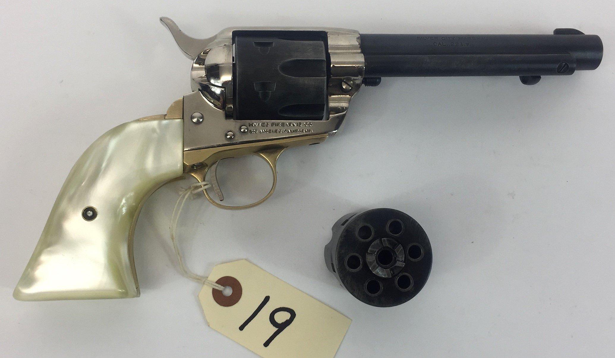 (R) J.P. SAUER & SOHN SILVER CITY MARSHALL 22 LR 6-SHOT SINGLE ACTION REVOLVER