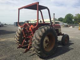International 674 2 wheel drive farm tractor