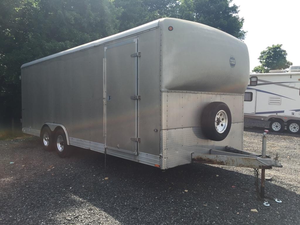 2006 8'x22' Wells Cargo Box Trailer