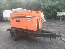 MQ power generator on trailer