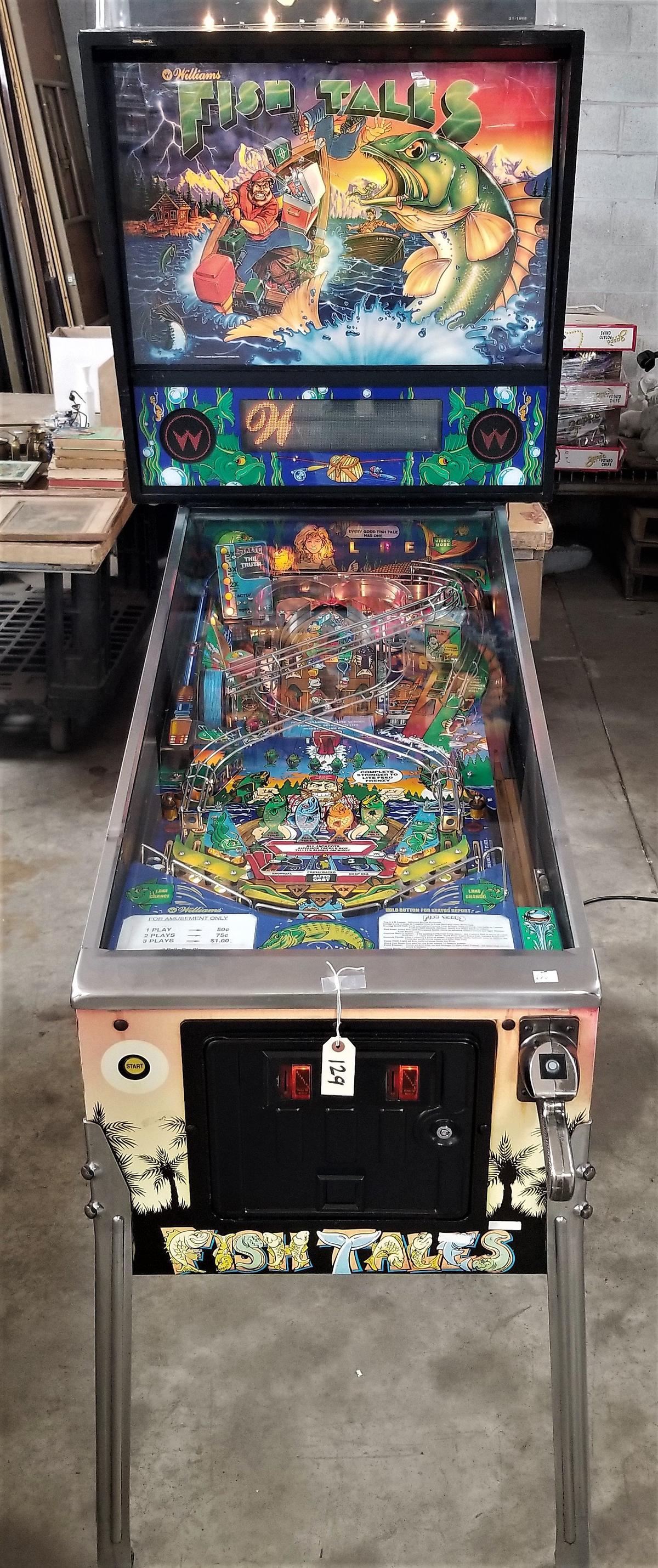 "Fish Tales" Pinball Machine