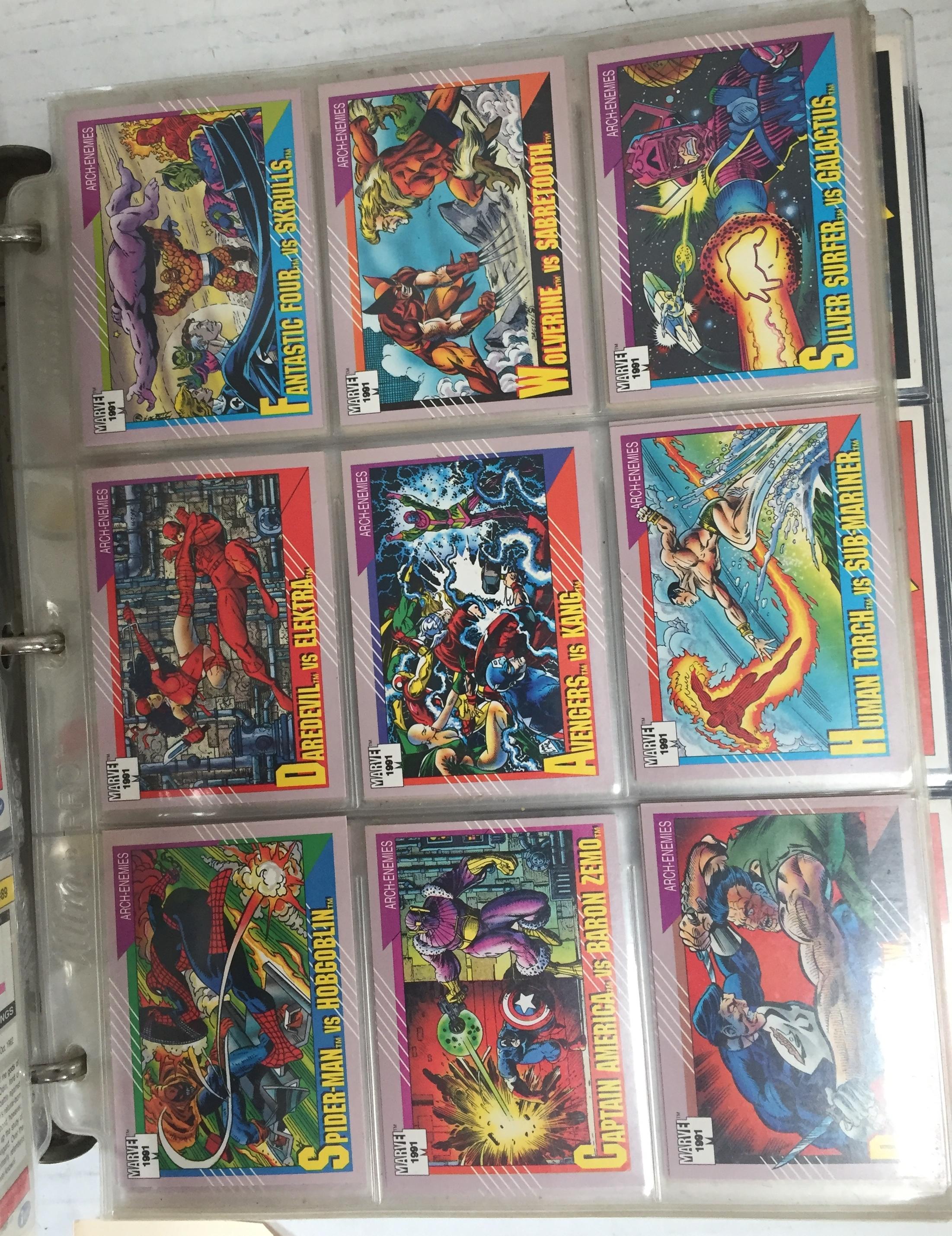 MARVEL TRADING CARDS