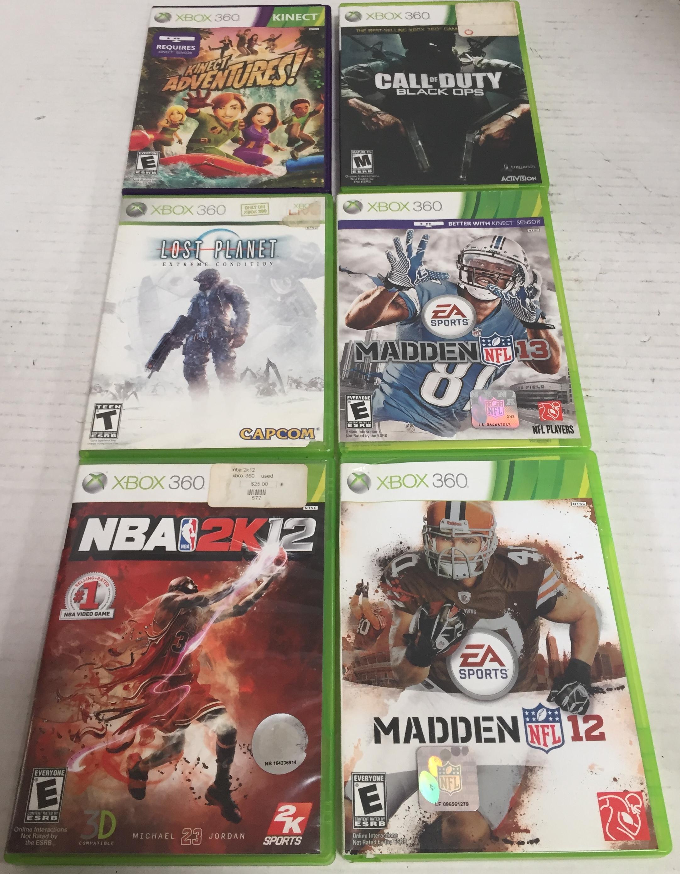 XBOX 360 GAMES