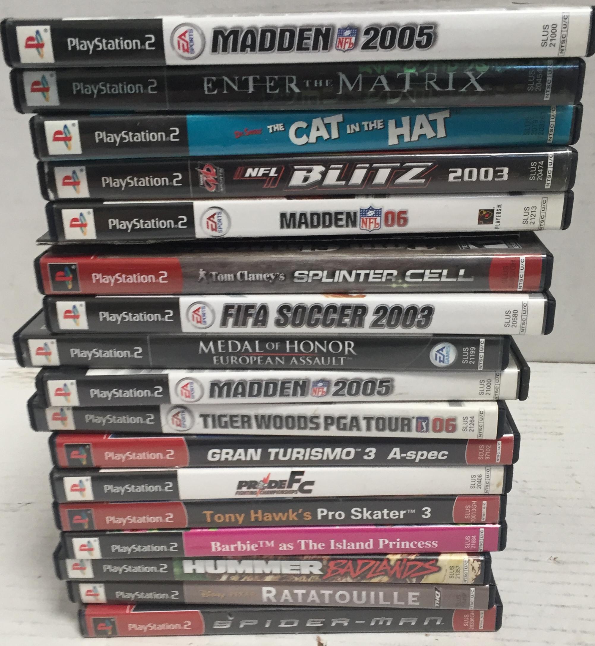 PLAYSTATION 2 GAMES