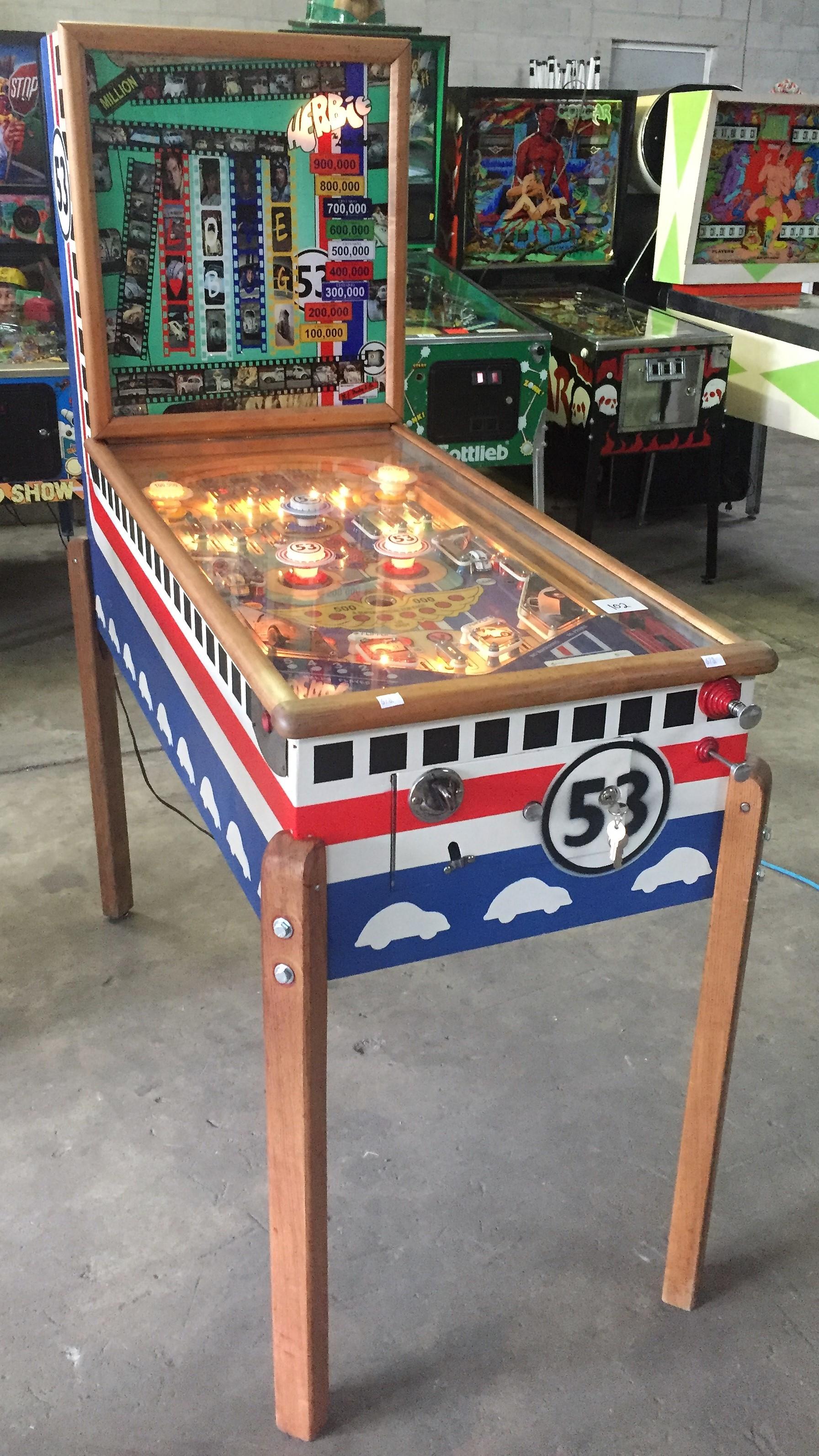 Herbie The Love Bug Pinball Machine