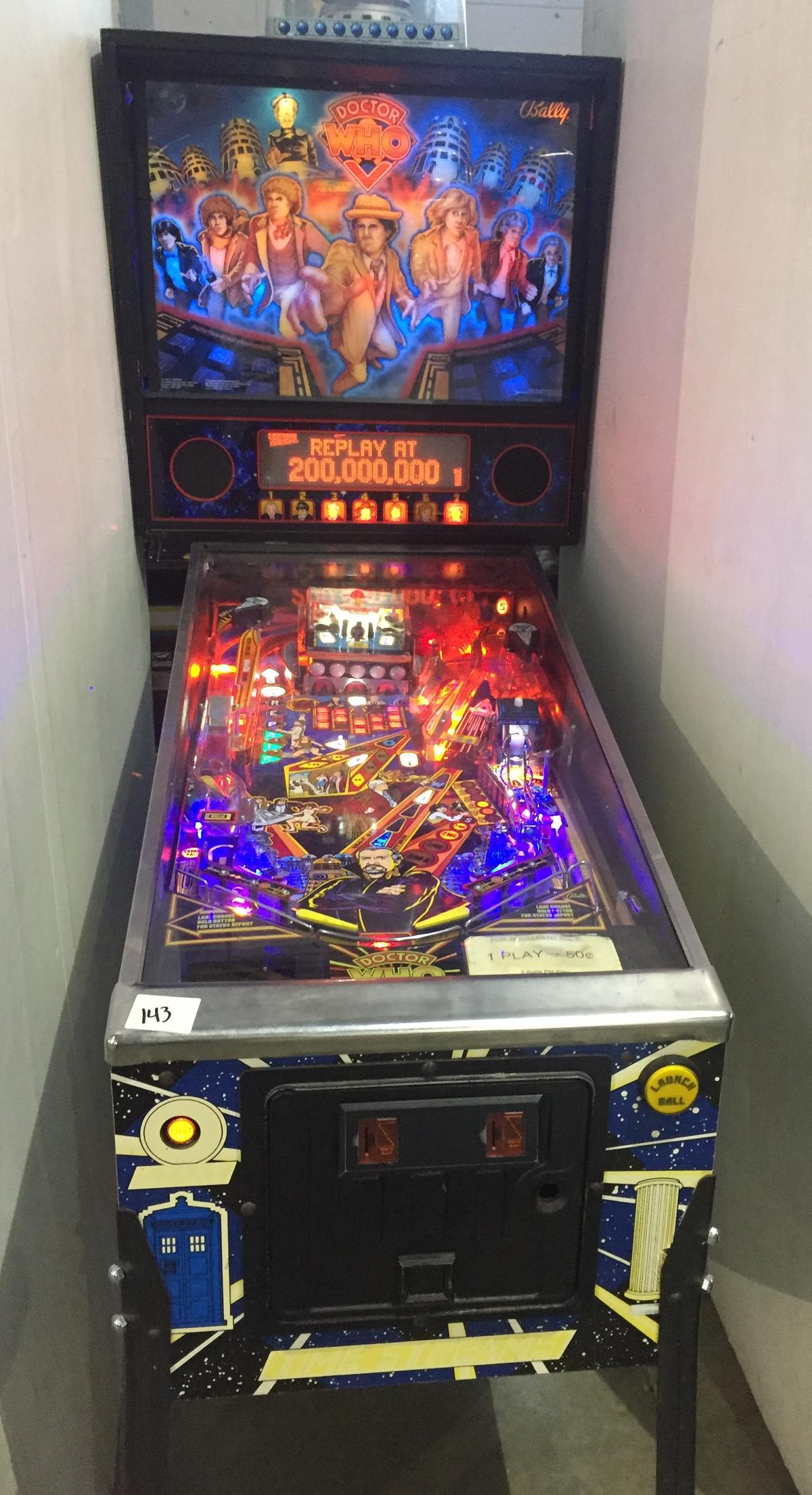 "Doctor Who" Pinball machine