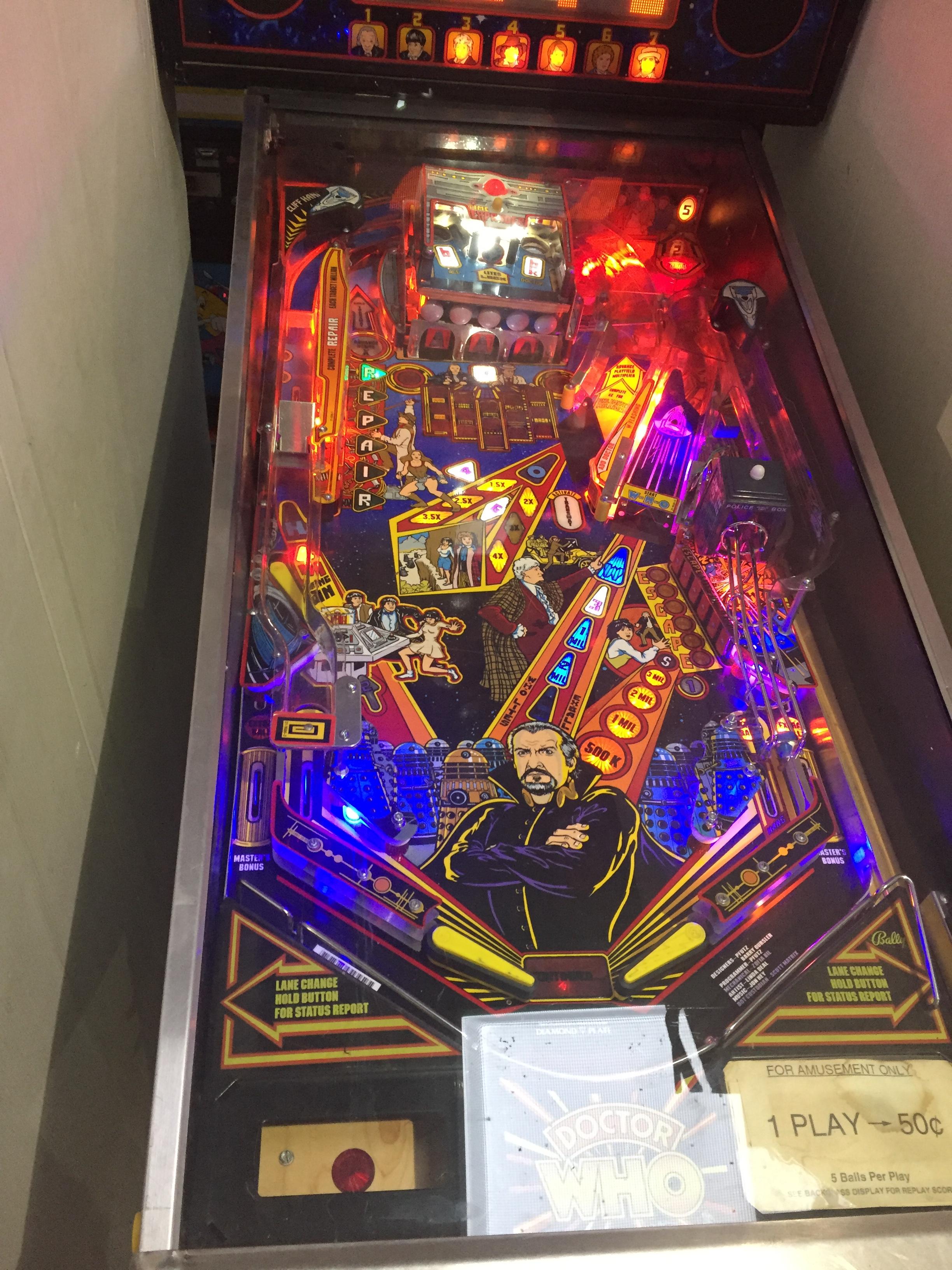 "Doctor Who" Pinball machine