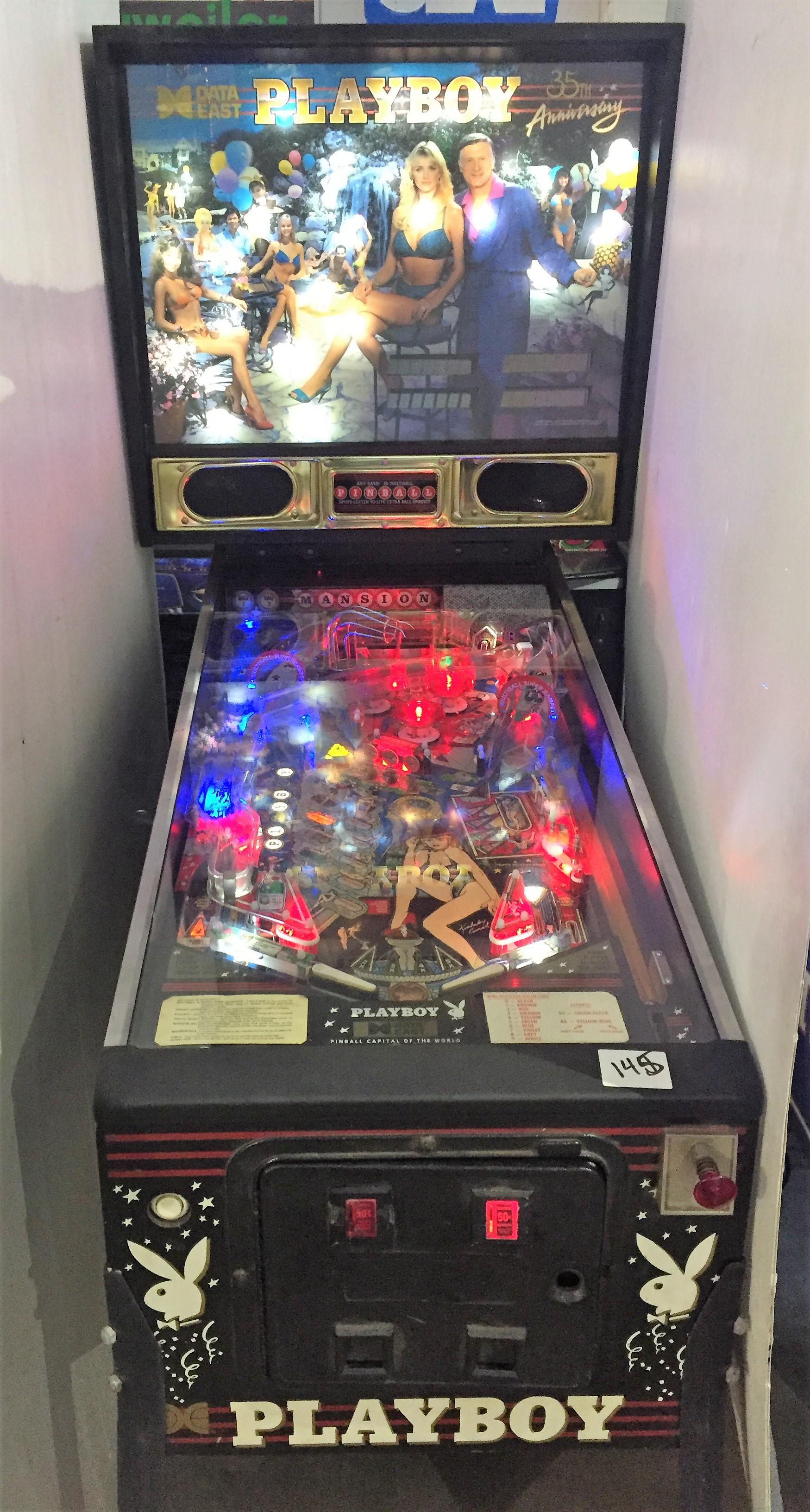 Playboy" 35th anniversary Pinball machine