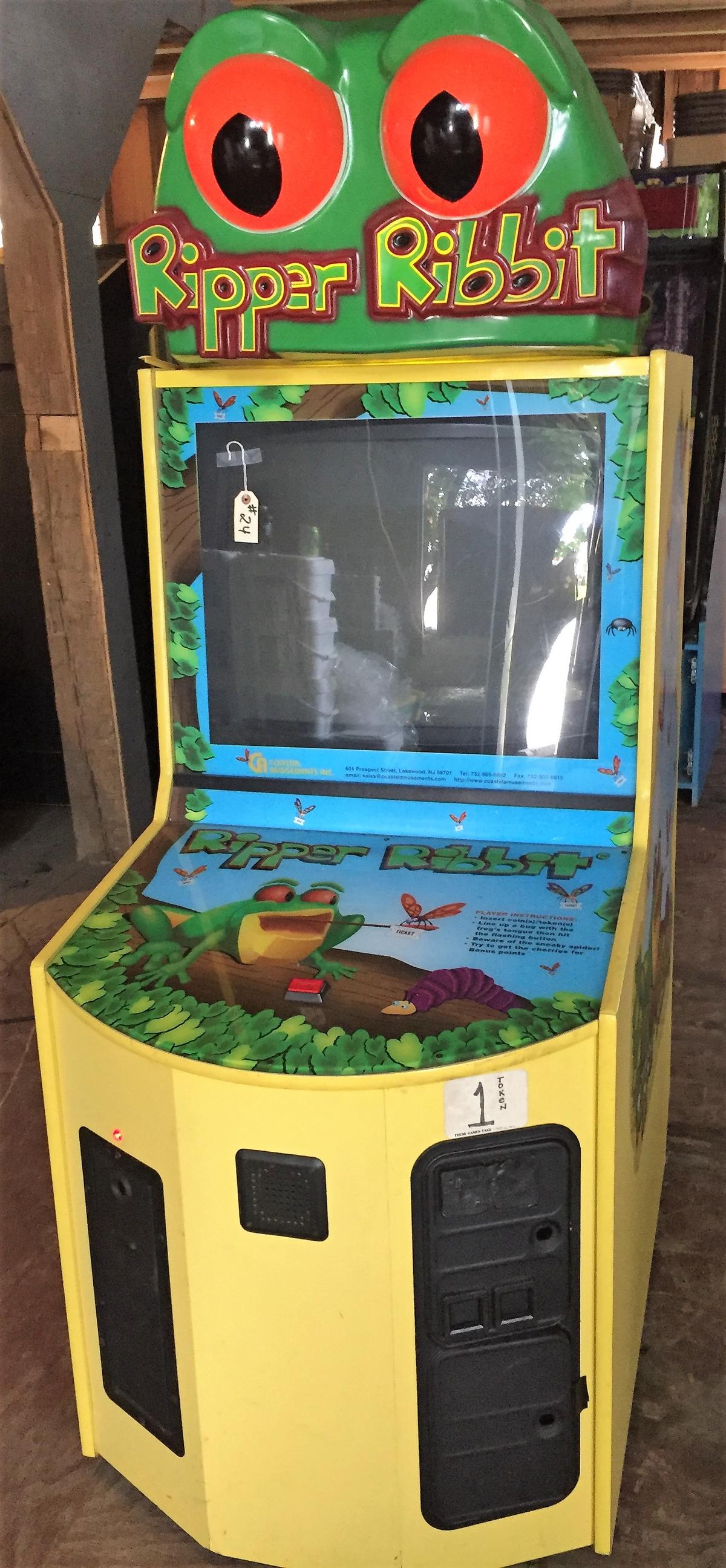 "Ripper Ribbit" Redemption Arcade Machine