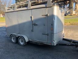 2009 14' Carry On enclosed trailer