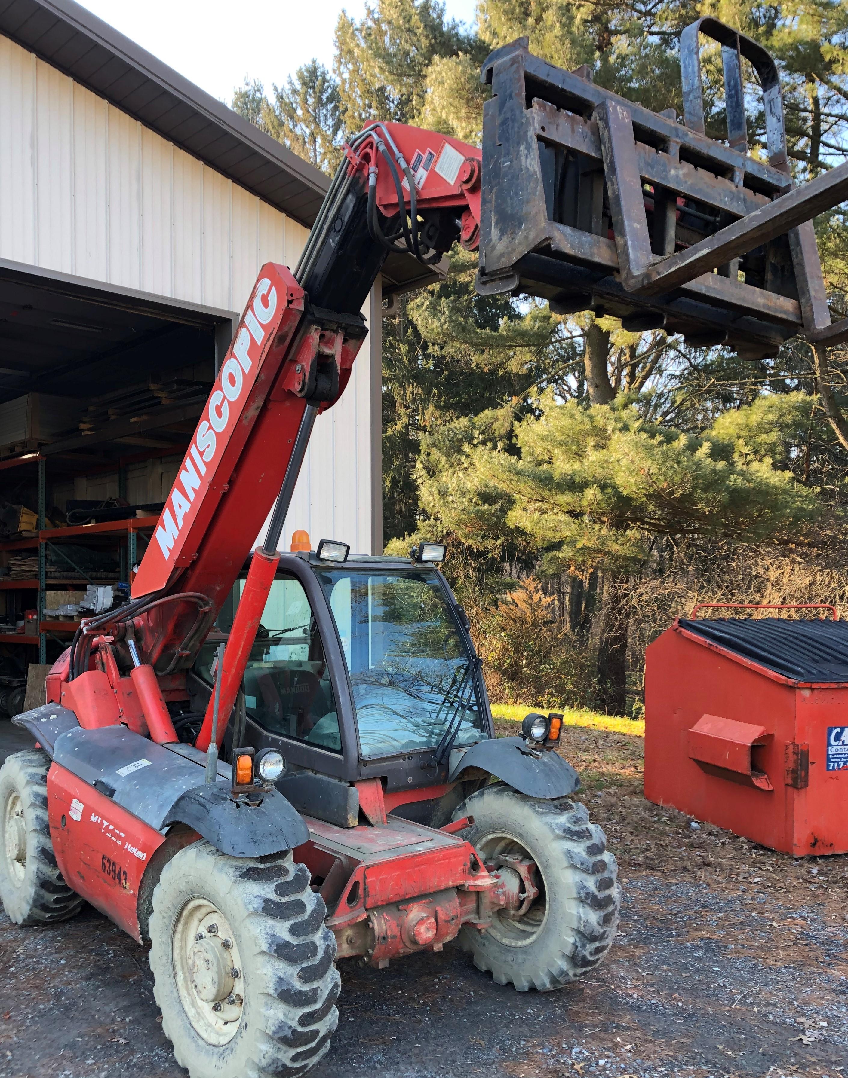 2002 Manitou MLT523T telescopic lift