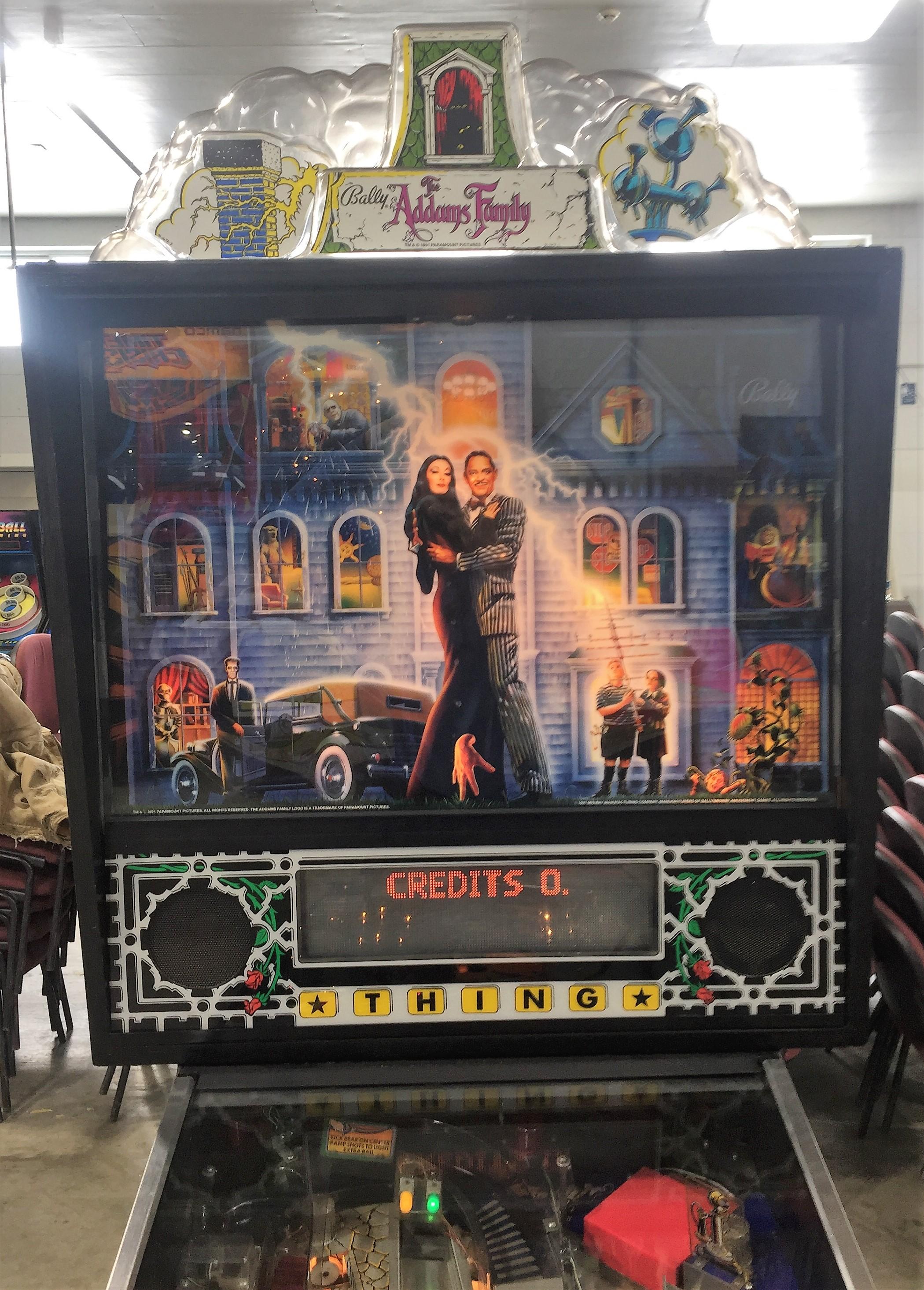 "The Addams Family" Pinball Machine