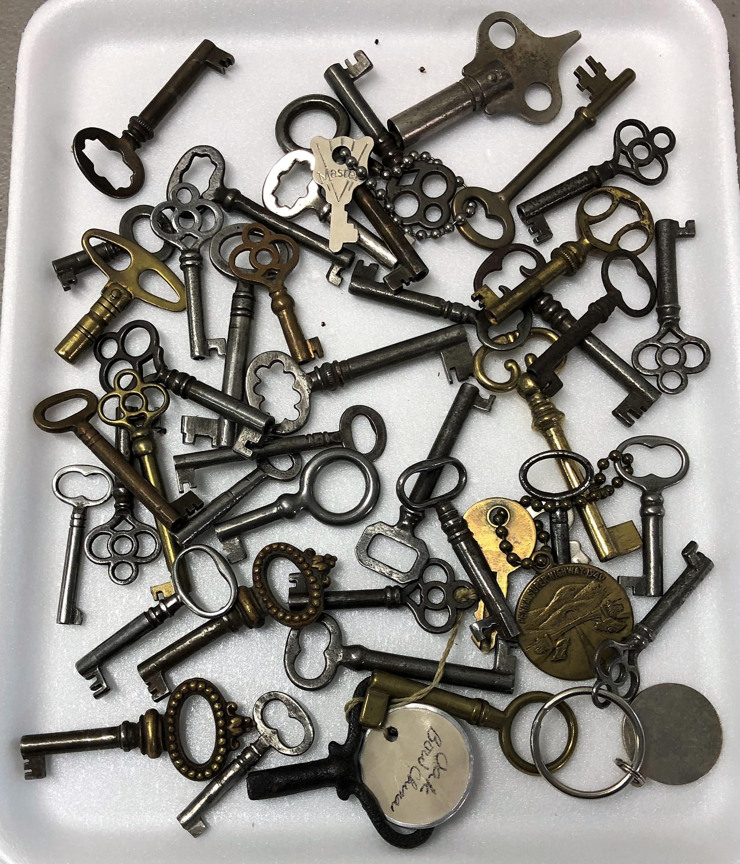 Assorted Antique Keys