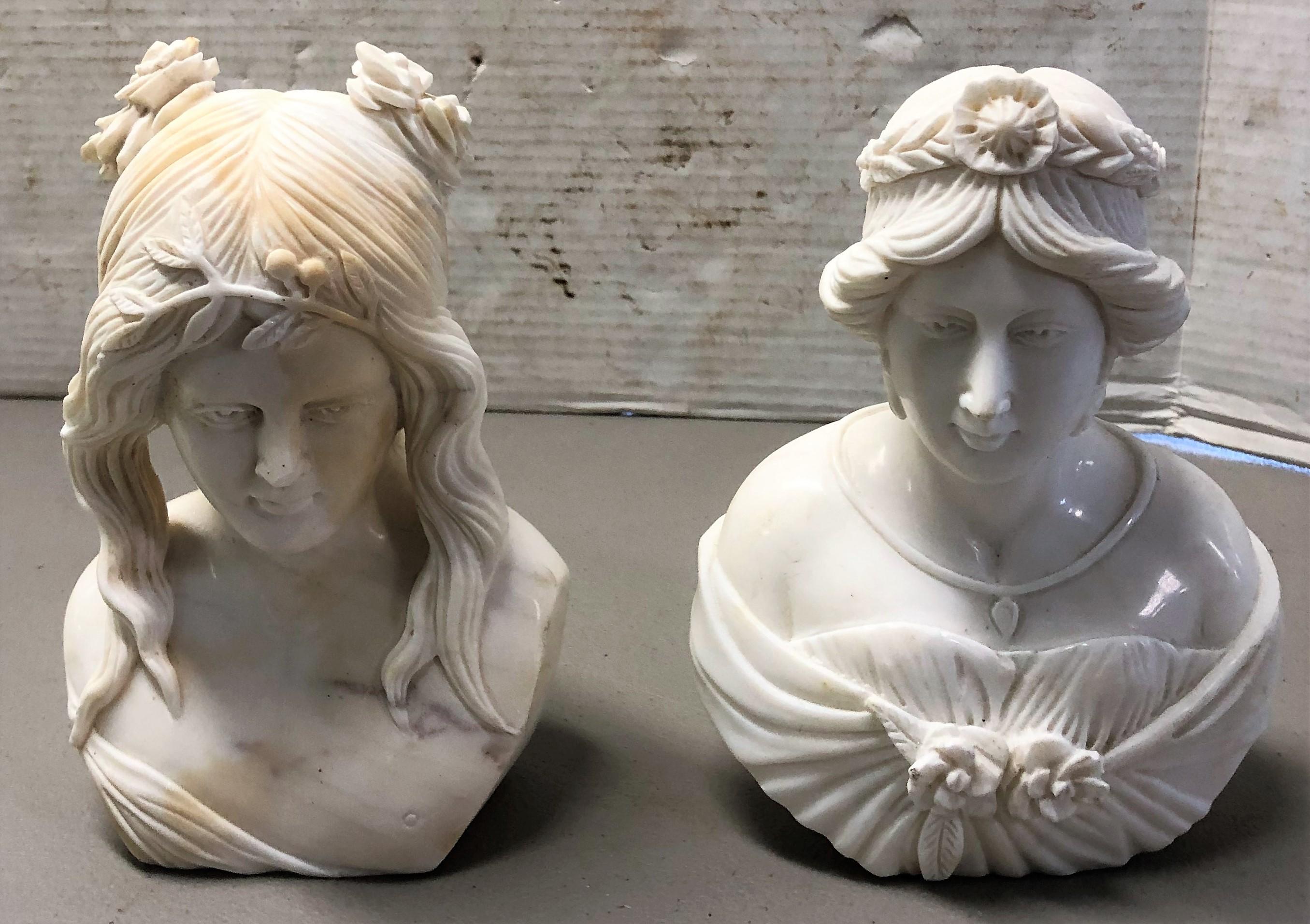 Female Bust Statues