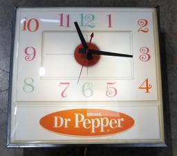 Vintage Drink Dr. Pepper Wall Clock