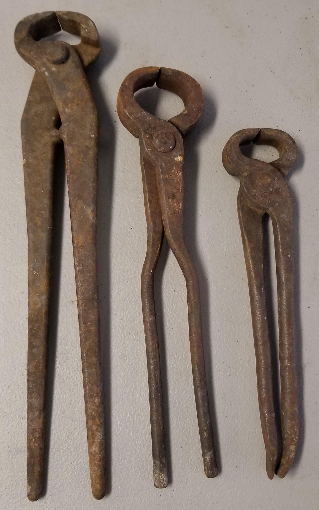(3) Prs of Farrier Nippers