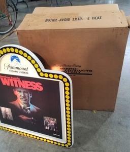 Movie Theater Display Box with "Witness" Insert