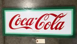 Professionally Repainted Metal "Coca Cola" Sign