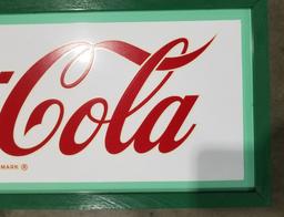 Professionally Repainted Metal "Coca Cola" Sign