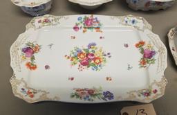 7pcs of Vintage Kongo Romance china,