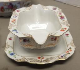 7pcs of Vintage Kongo Romance china,