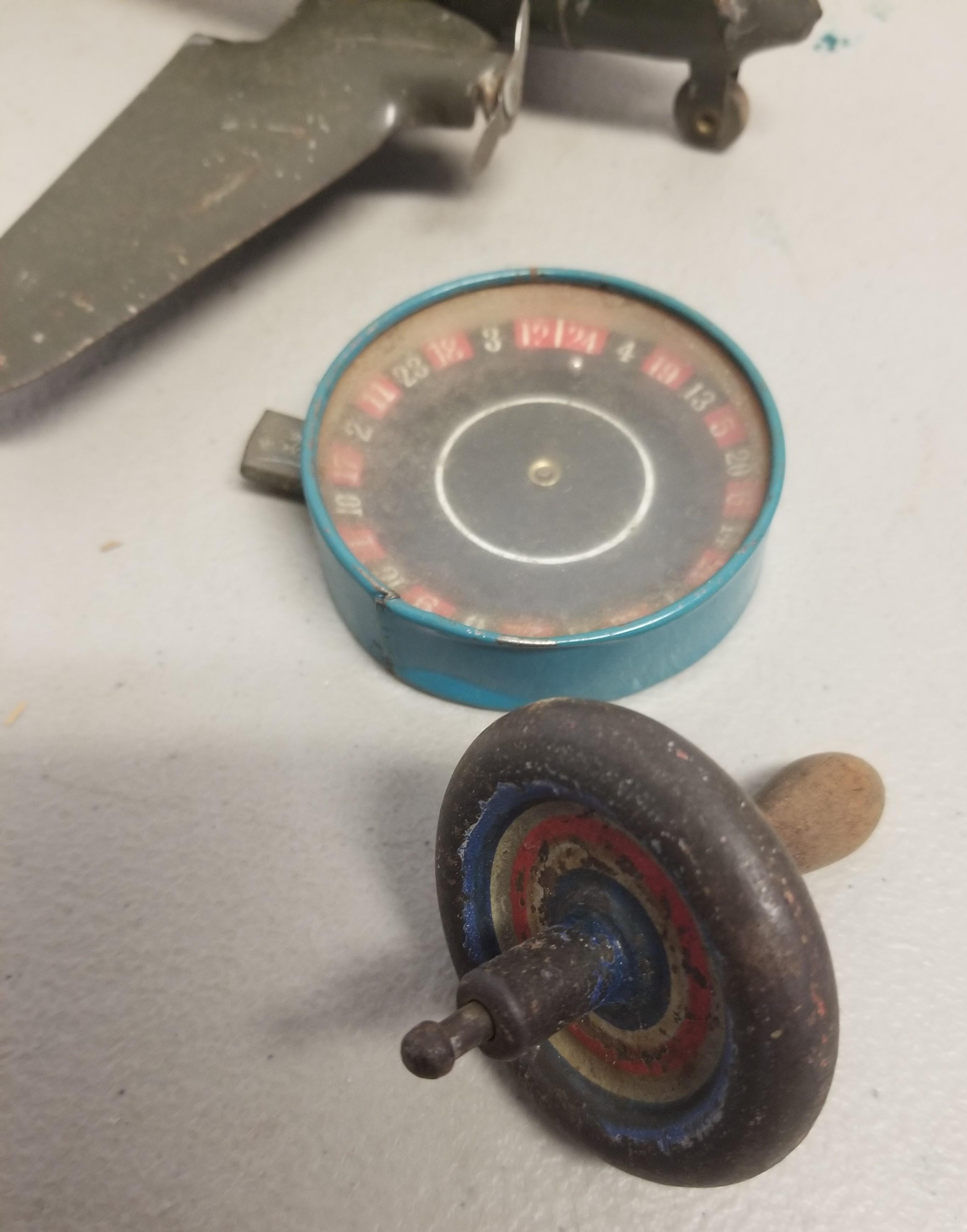 Vintage Tin Toys (3-Pieces)
