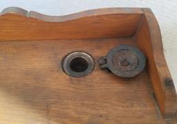 Antique Turn of the Century "Clarks Spool Cabinet"