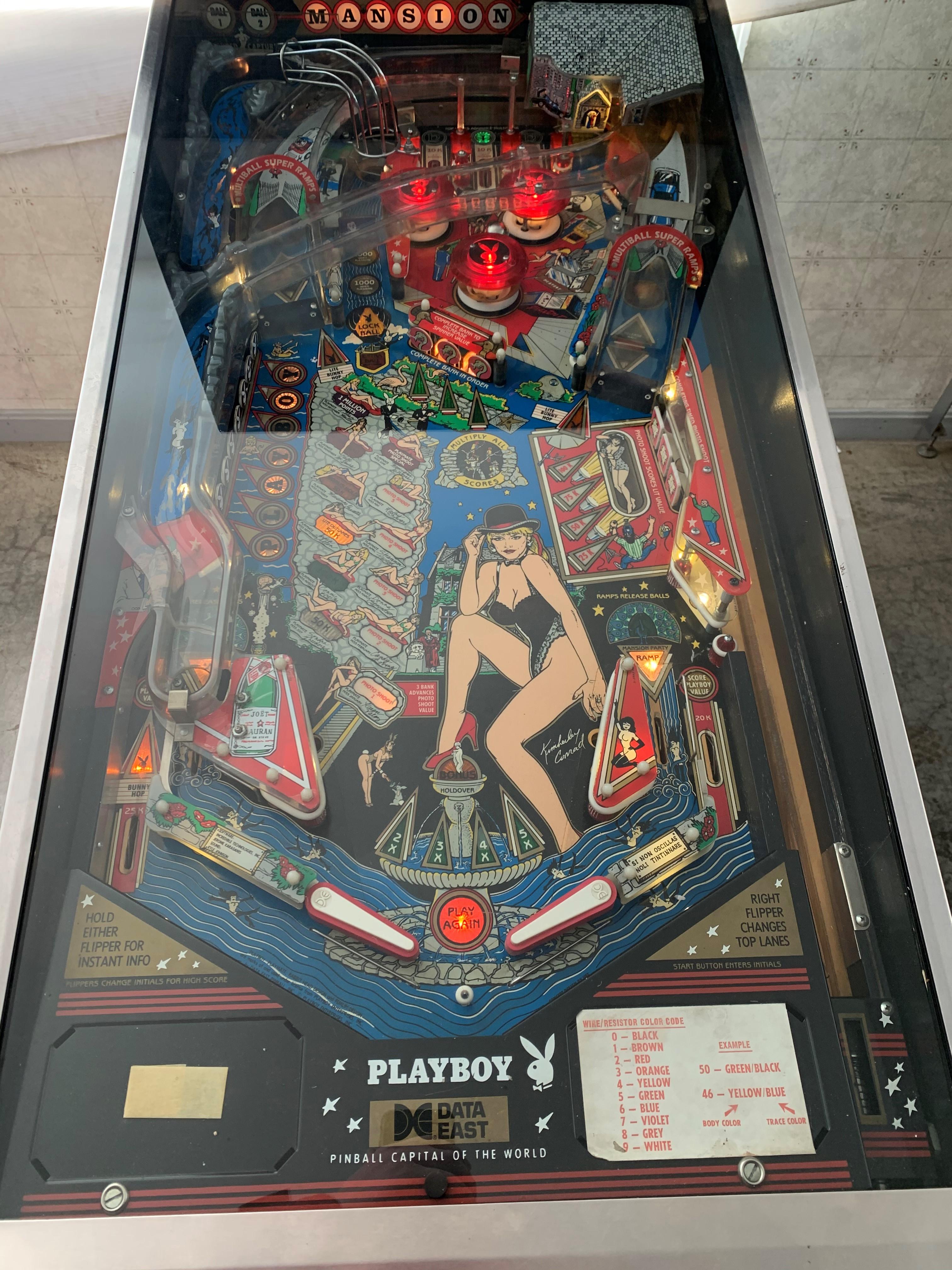 Playboy 35th Anniversary Pinball Machine