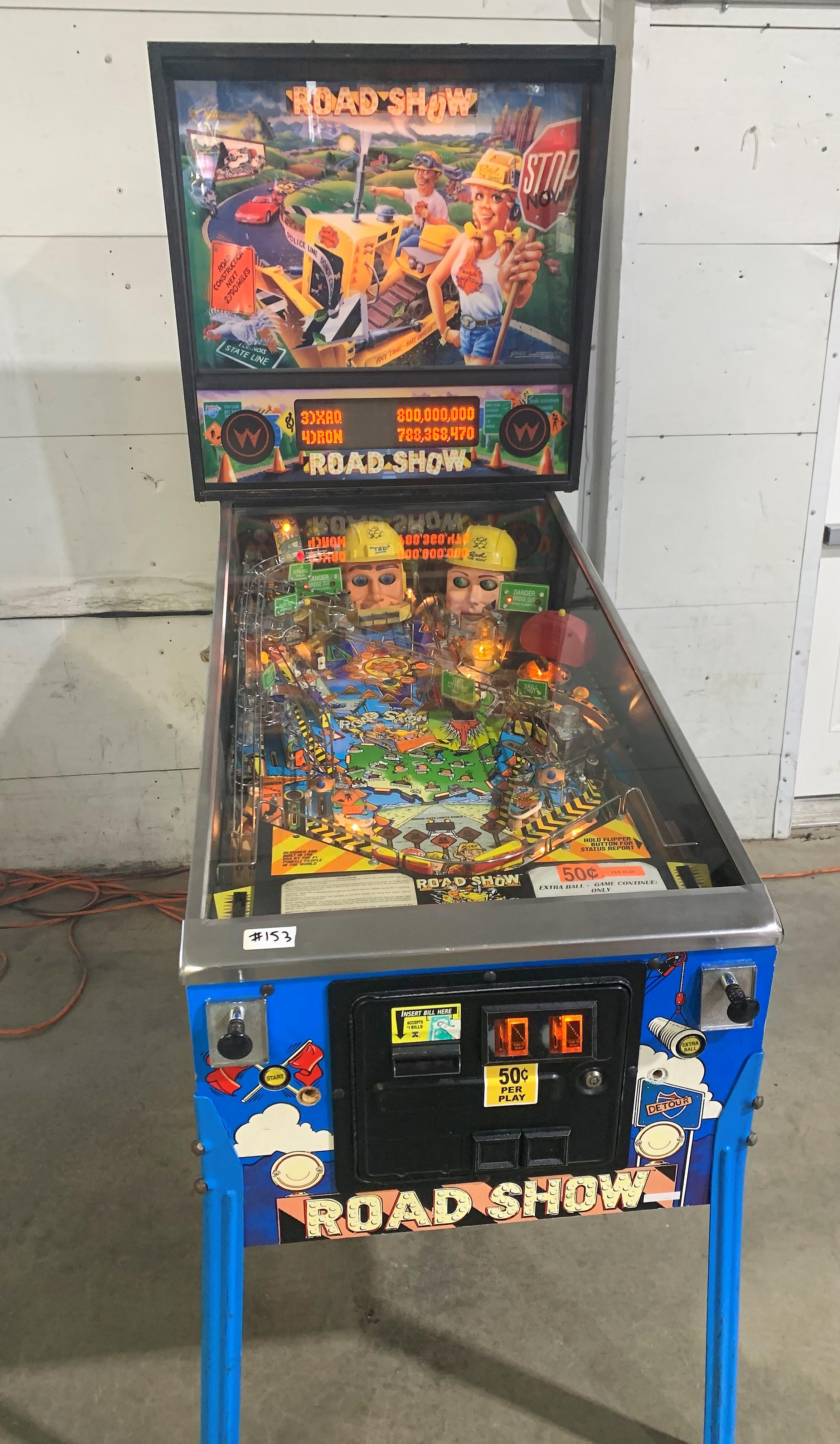 Williams Road Show Pinball Game