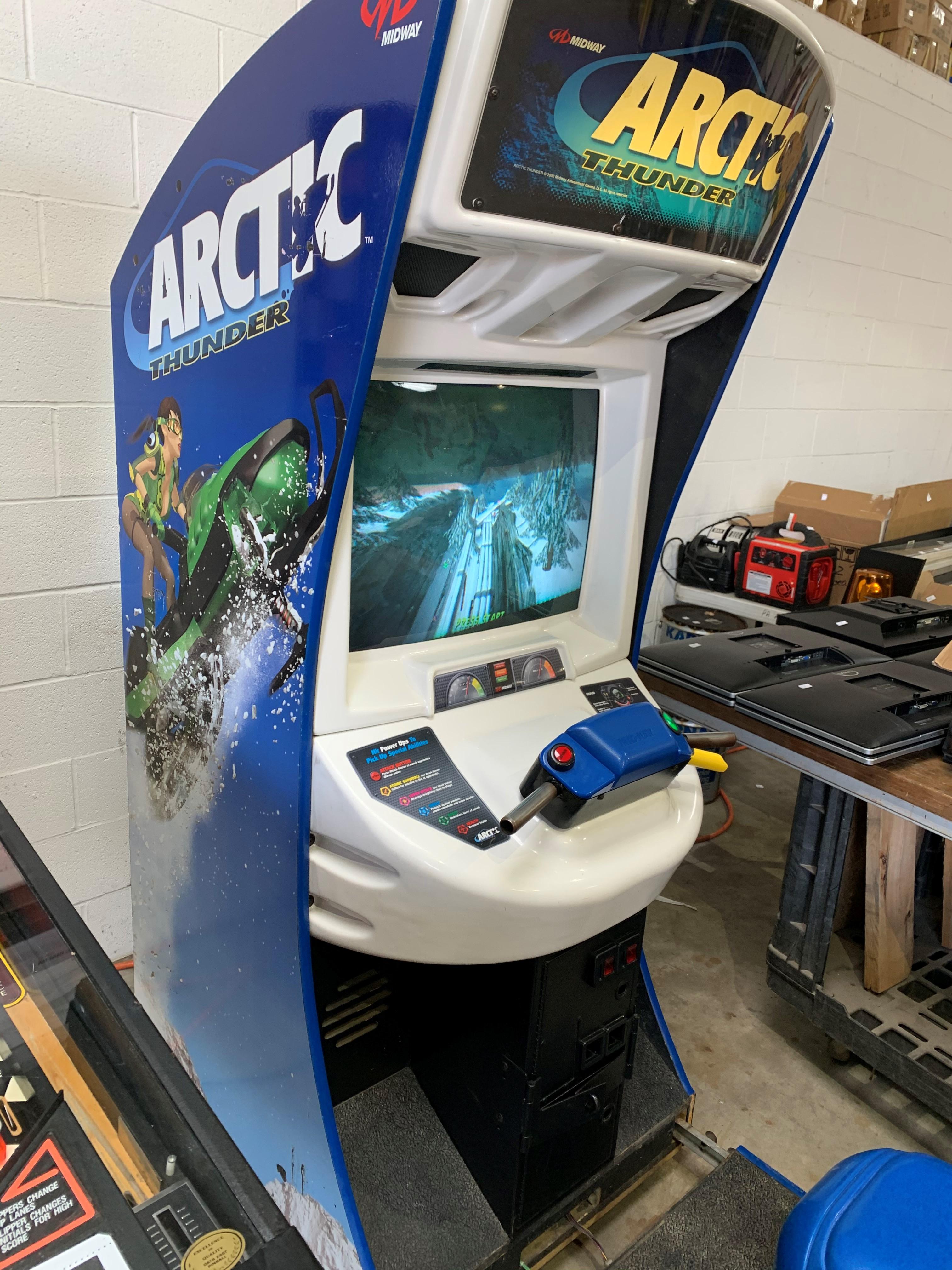 Arctic Thunder Arcade Game By Midway