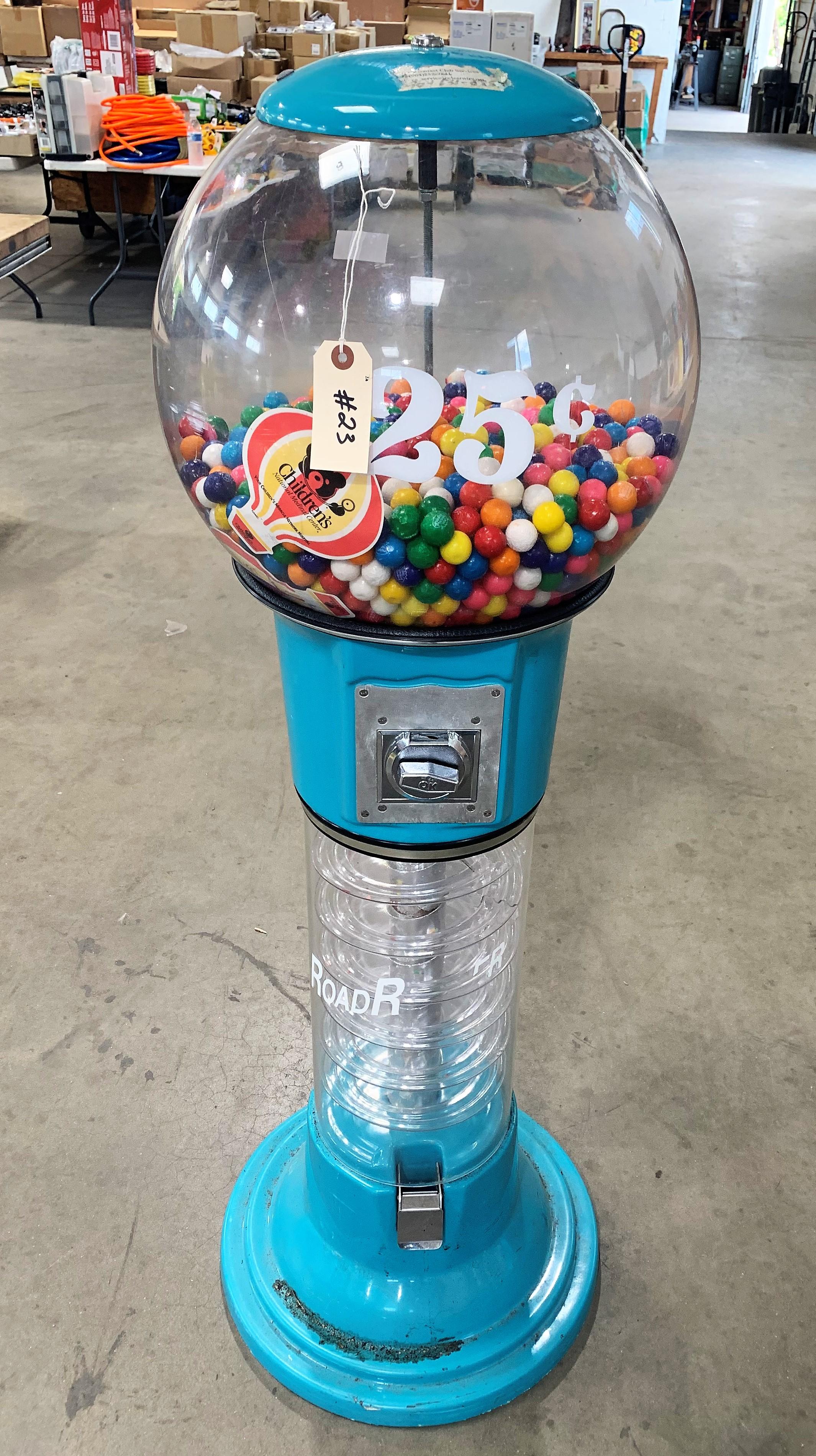 25 Cent Gumball Vending Machine