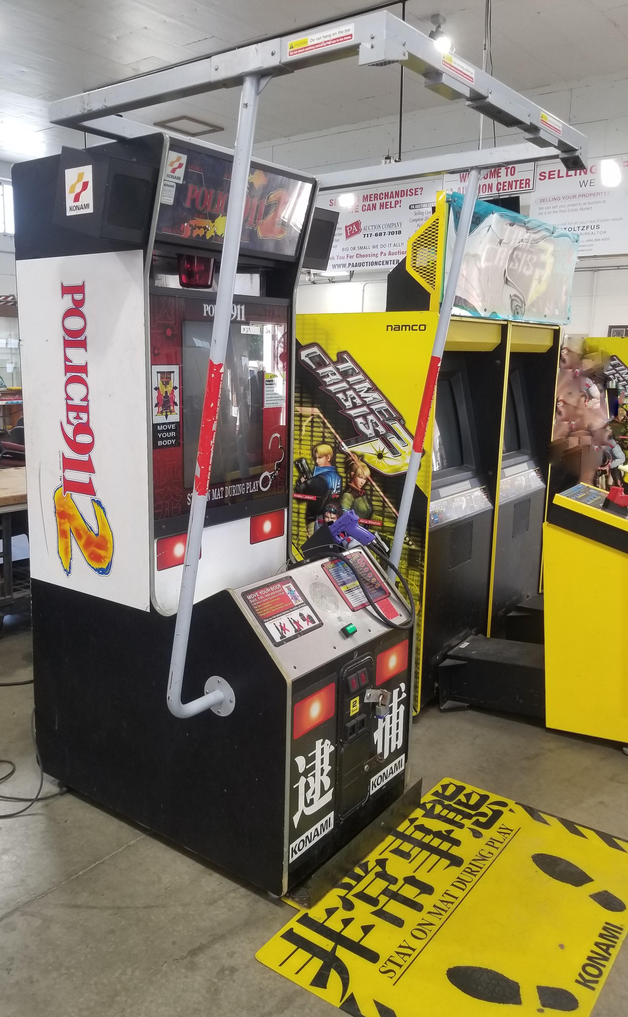 Konami Police 911 2 Arcade Video Game