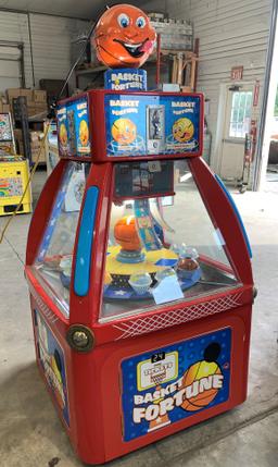 Basket Fortune Redemption Arcade Game