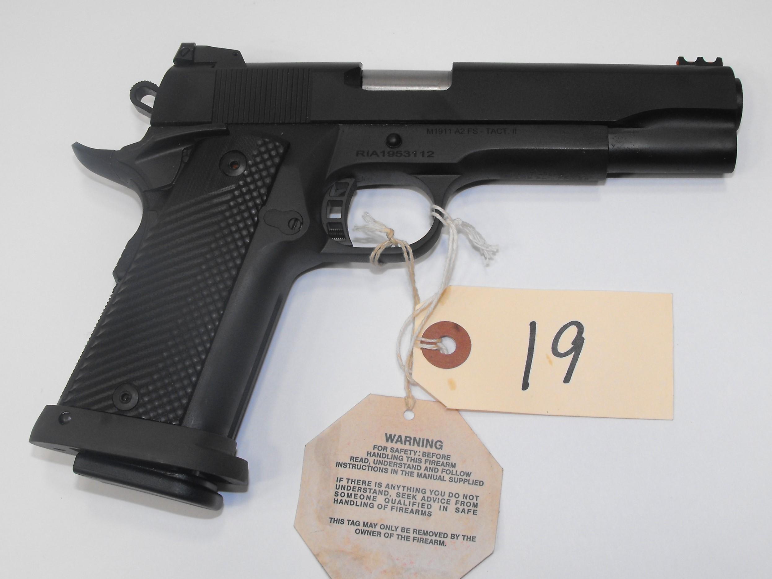 (R) Rock Island M1911 A2 FS Tact II 10MM Pistol