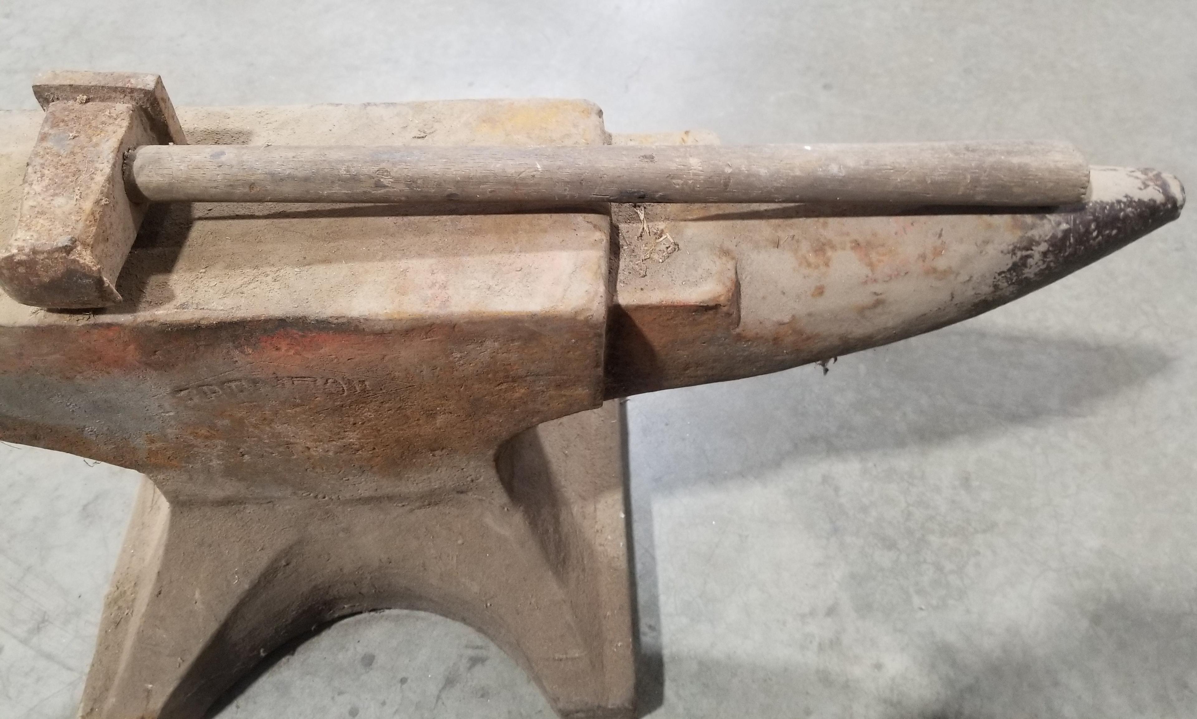 Large Trenton marked 297lb Anvil,