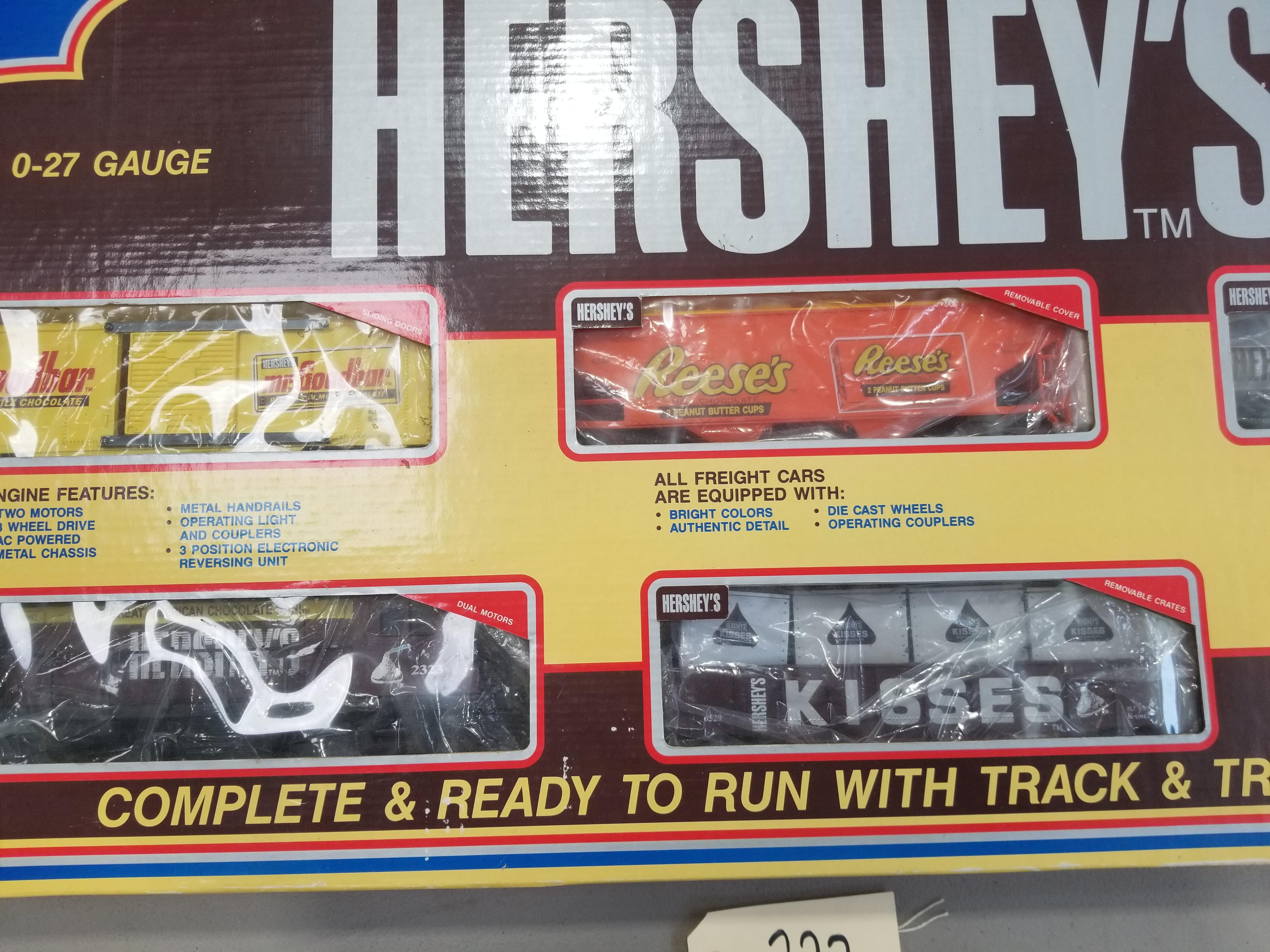 027 Gauge Hershey Chocolate Train Set