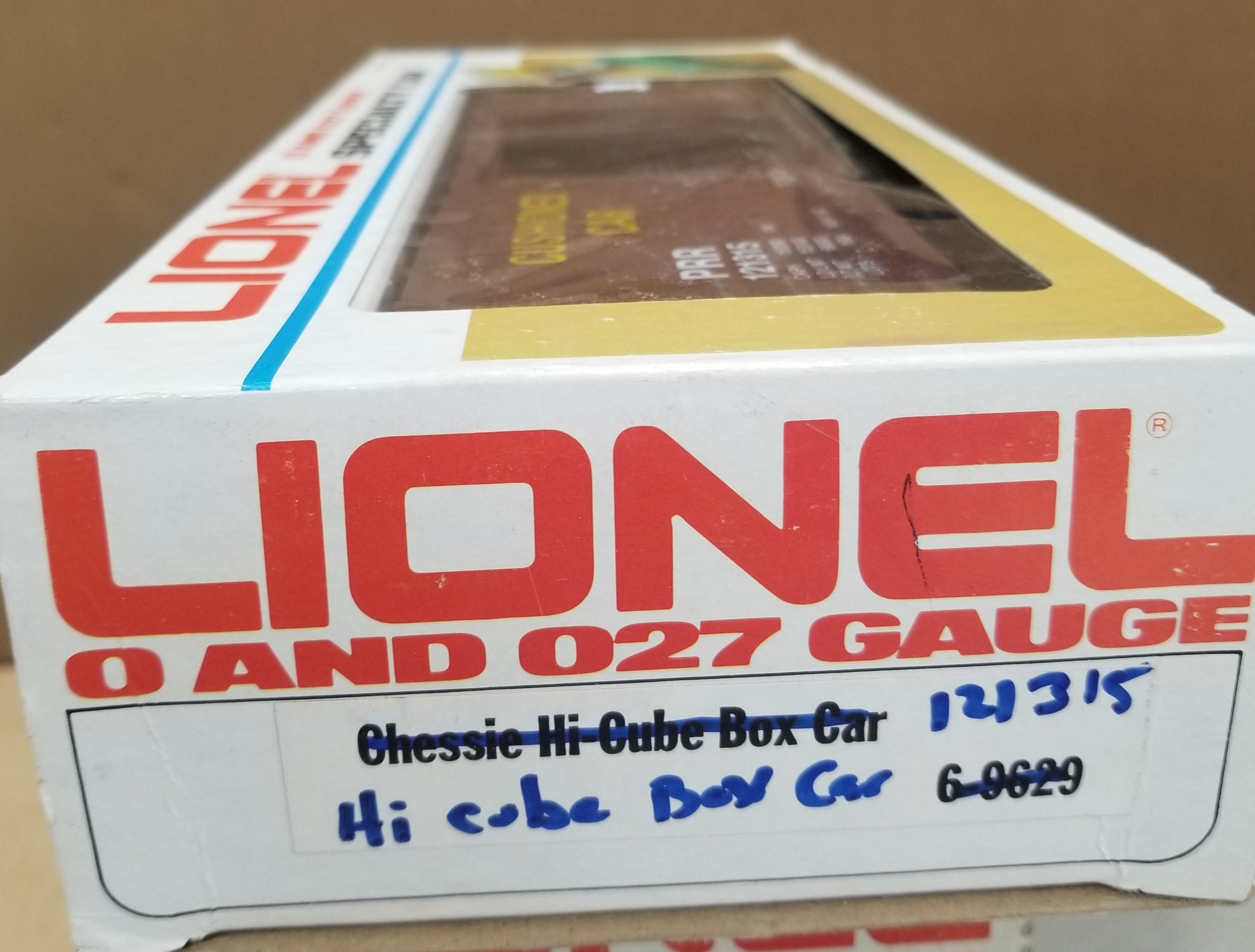 3-Lionel 0 and 027 Gauge Train Cars